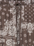 Only Pantalone Palazzo Kavi Ambelpu Donna 15373641 Chocolate Martini Brown Bandan - Marrone