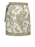 Only Gonna Mini Donna 15373651 Ivy Green Paisley Border - Verde
