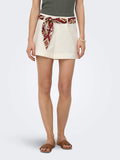 Only Shorts Adora Donna 15374573 Cloud Dancer - Bianco