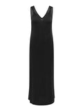 Only Vestito Longuette Donna 15375047 Black - Nero