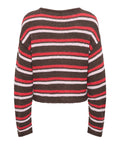 Only Pullover Geena Donna 15375362 Chocolate Martini Poinsettia/p - Marrone