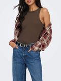 Only Top Donna 15375386 Chocolate Martini Heart Pointe - Marrone