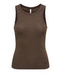Only Top Donna 15375386 Chocolate Martini Heart Pointe - Marrone