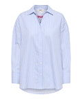 Only Camicia Casual Donna 15375491 Brunnera Blue W. Cloud Dancer - Celeste