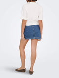 Only T-shirt Donna 15375753 Cloud Dancer Amalfi - Bianco
