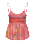 Only Top Donna 15375795 Raspberry Mock Orange Comb (sa - Rosa