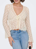 Only Cardigan Donna 15375831 Birch - Avorio