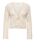 Only Cardigan Donna 15375831 Birch - Avorio