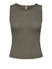 only top donna 15376095 smokey olive melange grigio 166603787