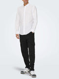 Only e Sons Camicia Casual Camicia Uomo 22012321 White - Bianco