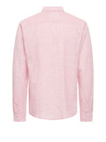 Only e Sons Camicia Casual Camicia Uomo 22012321 Veiled Pink - Rosa