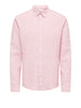only e sons camicia casual camicia uomo 22012321 veiled pink rosa 161747729