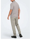 Only e Sons Polo Uomo 22022219 Gray Flannel - Grigio