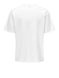 Only e Sons T-shirt Uomo 22022532 Bright White - Bianco