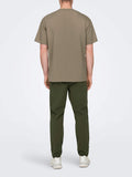 Only e Sons T-shirt Uomo 22022532 Desert Taupe - Beige