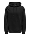 Only e Sons Felpa Cappuccio Uomo 22031915 Black - Nero