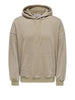 only e sons felpa cappuccio uomo 22031917 coriander beige 166860404