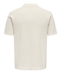 Only e Sons Polo Uomo 22032760 Egret - Bianco
