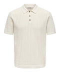 Only e Sons Polo Uomo 22032760 Egret - Bianco