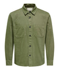 Only e Sons Giacchetto Uomo 22034293 Olive Night - Verde