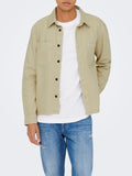 Only e Sons Giacchetto Uomo 22034293 Twill - Beige