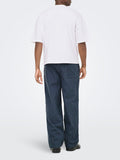 Only e Sons T-shirt Uomo 22035811 Bright White - Bianco