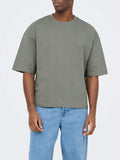 Only e Sons T-shirt Uomo 22035811 Castor Gray - Grigio
