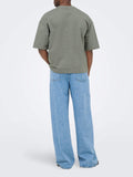 Only e Sons T-shirt Uomo 22035811 Castor Gray - Grigio
