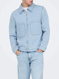 Only e Sons Giubbino di Jeans Cassel 6039 Uomo 22036039 - Denim