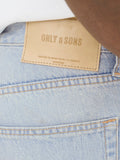 Only e Sons Jeans Wide Uomo 22036592 - Denim