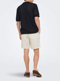 Only e Sons Bermuda Casual Uomo 22037261 Egret - Bianco