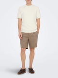 Only e Sons Bermuda Casual Uomo 22037261 Caribou - Beige