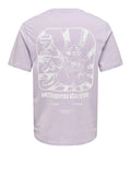 Only e Sons T-shirt Uomo 22037343 Thistle Honshu Catsu - Rosa