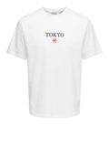 Only e Sons T-shirt Uomo 22038318 Bright White Tokyo - Bianco