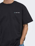 Only e Sons T-shirt Uomo 22038318 Black New York - Nero