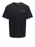 Only e Sons T-shirt Uomo 22038318 Black New York - Nero