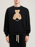 Palm Angels Felpa Uomo PMBA08HS26FLE009 Black - Nero
