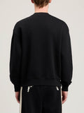 Palm Angels Felpa Uomo PMBA08HS26FLE009 Black - Nero