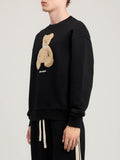Palm Angels Felpa Uomo PMBA08HS26FLE009 Black - Nero