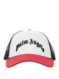 Palm Angels Berretto con Visiera Uomo PMLB068S26FAB002 - Bianco
