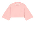 Palm Angels T-shirt Donna PWAA054S26JER002 Pink Off White - Rosa