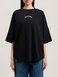 Palm Angels T-shirt Donna PWAA07CS26JER002 Black Tofu - Nero