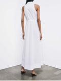 Patrizia Pepe Vestito Longuette Donna 2A3006A9B9 - Bianco