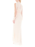 Patrizia Pepe Vestito Longuette Donna 2A3059AD08 Silky Nude - Rosa