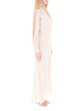 Patrizia Pepe Vestito Longuette Donna 2A3059AD08 Silky Nude - Rosa