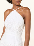 Patrizia Pepe Vestito Longuette Donna 2A3069A773 - Bianco