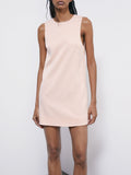Patrizia Pepe Vestito Mini Donna 2A3084A736 Silky Nude - Rosa