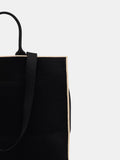 Patrizia Pepe Borsa Shopper Donna 2B0175K264 Black/wolly White - Nero