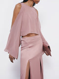 Patrizia Pepe Stola Donna 2F0133AD08 Terracotta Rust - Rosa