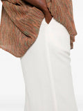 Patrizia Pepe Pantalone Palazzo Donna 2P1759A052 Pearl Ivory - Avorio